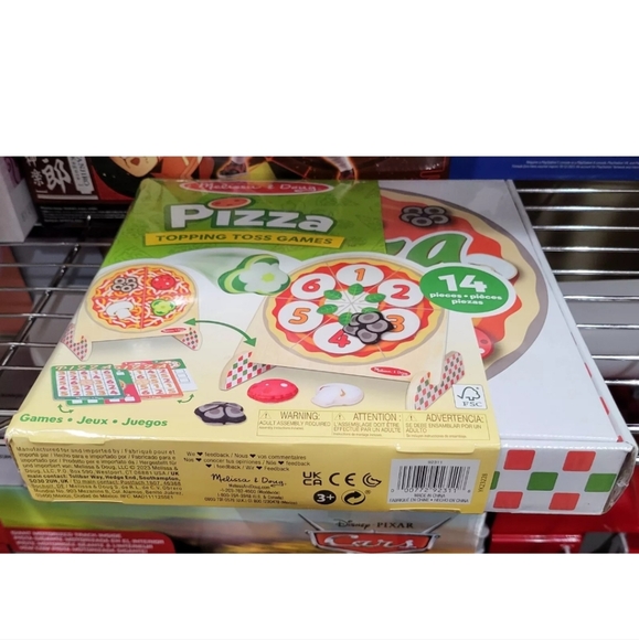 Melissa & Doug Pizza Topping Toss Game - Picture 6 of 6